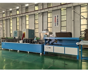 唐山高频焊门窗铝隔条成型设备